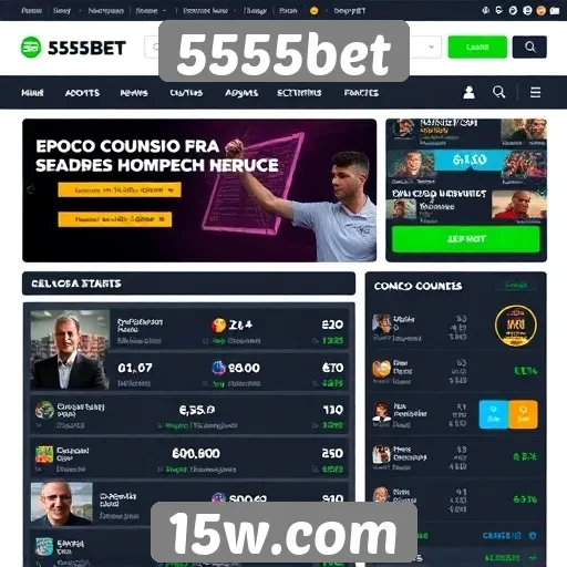 Avaliação da experiência do usuário no site 5555bet
