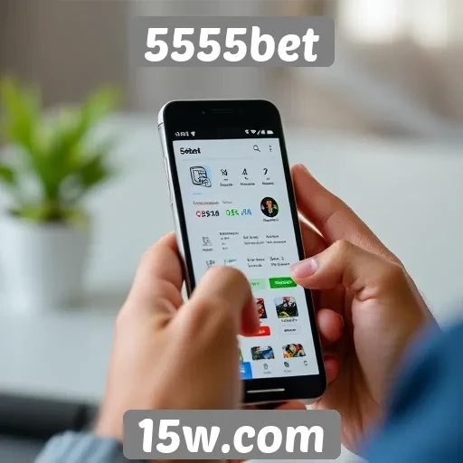 Experiência do usuário no 5555bet em dispositivos móveis